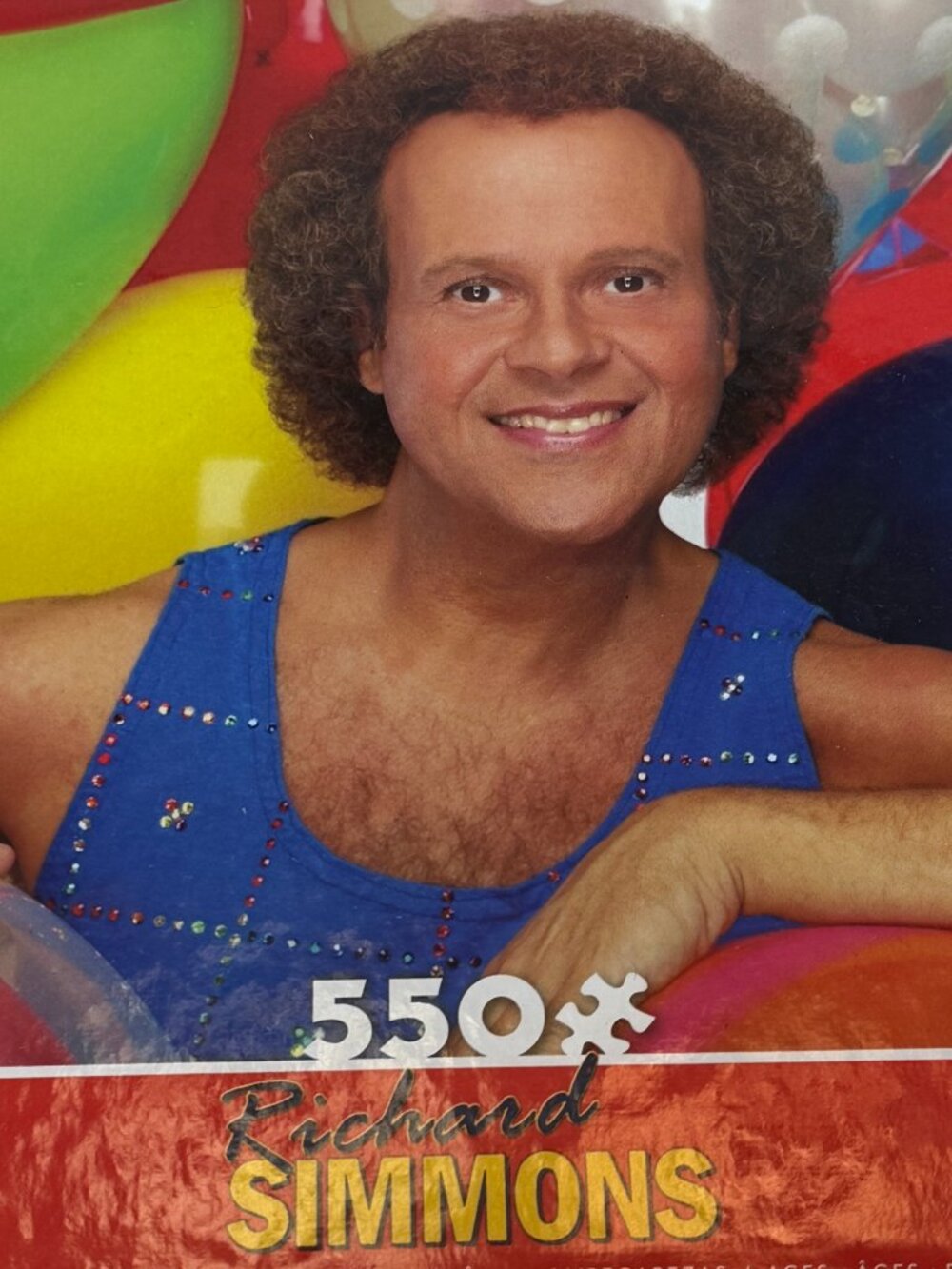 Richard Simmons 80’s 90’s Icon Jigsaw Puzzle with Poster No Missing Pieces